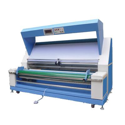 Automatic edge alignment fabric inspection machine